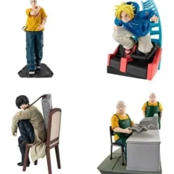 MegaHouse Puchirama Series SAKAMOTO DAYS Cut Out Scenes 4Pack BOX Figure JAPAN