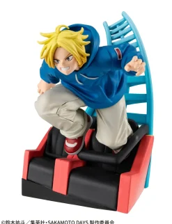 MegaHouse Puchirama Series SAKAMOTO DAYS Cut Out Scenes 4Pack BOX Figure JAPAN