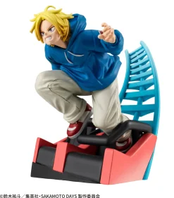 MegaHouse Puchirama Series SAKAMOTO DAYS Cut Out Scenes 4Pack BOX Figure JAPAN