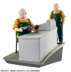 MegaHouse Puchirama Series SAKAMOTO DAYS Cut Out Scenes 4Pack BOX Figure JAPAN