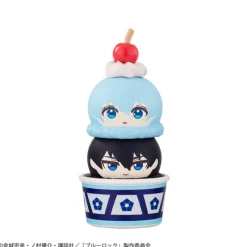 MegaHouse Figure*Stack Up & Change Blue Lock 6Pack BOX Figure JAPAN OFFICIAL