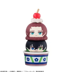 MegaHouse Figure*Stack Up & Change Blue Lock 6Pack BOX Figure JAPAN OFFICIAL