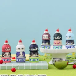 MegaHouse Figure*Stack Up & Change Blue Lock 6Pack BOX Figure JAPAN OFFICIAL