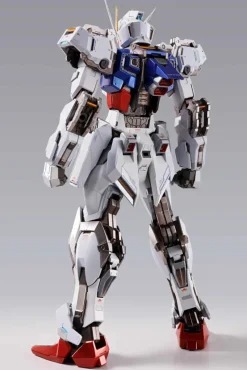 BANDAI Gundam*METAL BUILD Mobile Suit Gundam SEED Aile Strike Gundam Action Figure(Box Opened)