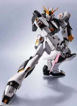 BANDAI Metal Robot Spirits SIDE MS Mobile Suit Gundam Nu Gundam Action Figure JAPAN
