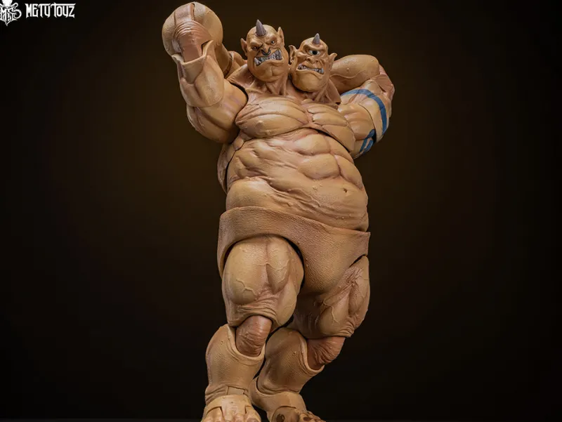 Mety toyz Figure*Adventurer's World Crusher Ogre Yellow Action Figure JAPAN OFFICIAL