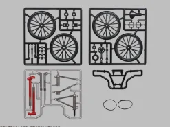 MIC Figure*Pripra Pripra Figure's Sports BMX Free Style Model Kit JAPAN OFFICIAL