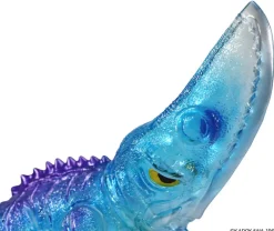 CCP Middle Size Series Giant Evil Beast Guiron 1969 Clear Blue Ver Soft Vinyl Figure