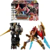 BANDAI Figure*Minipla No.1 Sentai Gozyuger 03 Black Daizyuzin & Wolf Decalibur 50 Model Kit