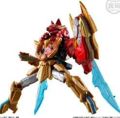 BANDAI Figure*Minipla No.1 Sentai Gozyuger 03 Black Daizyuzin & Wolf Decalibur 50 Model Kit