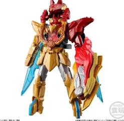 BANDAI Figure*Minipla No.1 Sentai Gozyuger 03 Black Daizyuzin & Wolf Decalibur 50 Model Kit