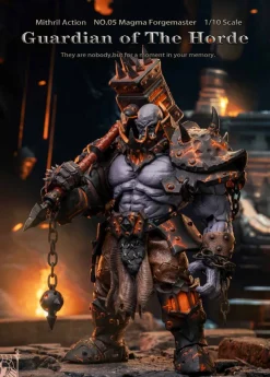 Mithril Action Figure*Guardian of The Horde No.05 Magma Forgemaster 1/10 Action Figure