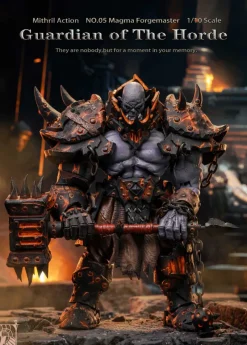 Mithril Action Figure*Guardian of The Horde No.05 Magma Forgemaster 1/10 Action Figure