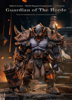 Mithril Action Figure*Guardian of The Horde No.05 Magma Forgemaster 1/10 Action Figure