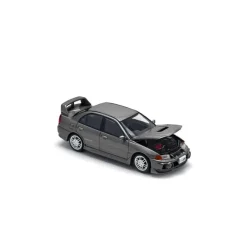 Pop Race Other Toys & Hobbies*Mitsubishi Lancer Evolution IV Dark Gray 1/64 Miniature Car JAPAN OFFICIAL