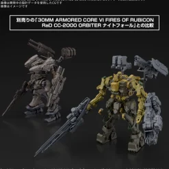 BANDAI Figure*30MM Armored Core VI Fires of Rubicon RaD CC-3000 Wrecker Milk Tooth Model Kit
