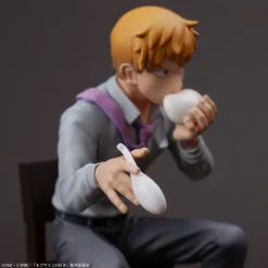 Bunbougu Cafe Mob Psycho 100 III x 2022 Figure Arataka Reigen JAPAN OFFICIAL