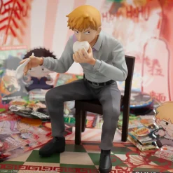 Bunbougu Cafe Mob Psycho 100 III x 2022 Figure Arataka Reigen JAPAN OFFICIAL