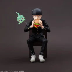 Bunbougu Cafe Figure*Mob Psycho 100 III x 2022 Figure Shigeo Kageyama & Dimple JAPAN