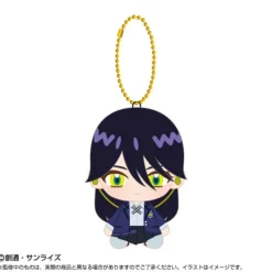 BANDAI Gundam*Mobile Suit Gundam GQuuuuuuX Chibi Sitting Nyaan Plush Mascot JAPAN OFFICIAL