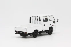 MODEL 1 Isuzu Elf NHR Double Cab Light Truck White LHD 1/64 JAPAN OFFICIAL