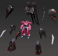 Good Smile Company MODEROID Martian Successor Nadesico Prince of Darkness Black Sarena Model Kit