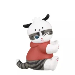 KitanClub mofusand x Sanrio Characters Narikiri Figure 3 Complete Set Capsule Toy JAPAN