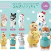 KITAN CLUB Mofusand x Sanrio Characters Narikiri Figure Complete Set Capsule Toy JAPAN