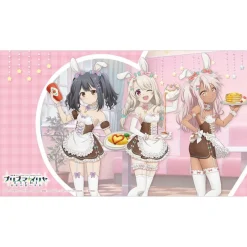 Curtain Damashii Movie Fate Kaleid Liner Prisma Illya Rubber Mat Illya & Miyu & Chloe Bunny Maid