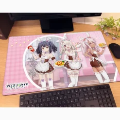 Curtain Damashii Movie Fate Kaleid Liner Prisma Illya Rubber Mat Illya & Miyu & Chloe Bunny Maid