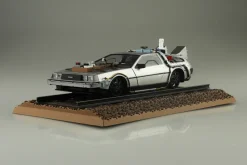 Aoshima Figure*Movie Mecha No.BT-04 Back To The Future PartIII Time Machine Railroad Model Kit