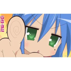 MS Factory Lucky Star Rubber Mat Konata Izumi Opening JAPAN OFFICIAL