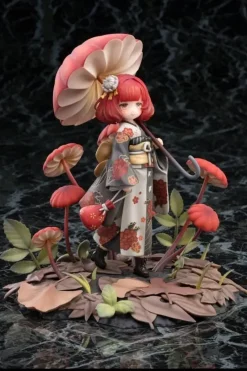 Reverse Studio Figure*Mushroom Girls Series No.6 Marasmius Haematocephalus 1/1 Figure JAPAN OFFICIAL