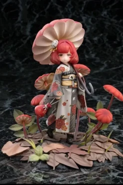 Reverse Studio Figure*Mushroom Girls Series No.6 Marasmius Haematocephalus 1/1 Figure JAPAN OFFICIAL