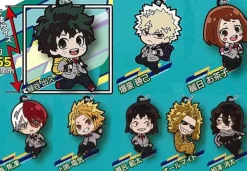 TakaraTomy Arts Capsule Toy|Capsule Toy*My Hero Academia Uniform Keychain Deformed Rubber! Capsule Toy JAPAN ZA-575