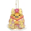 Nakajima Corporation Plush Toy|Sanrio Characters*Sanrio Gudetama Sakura Kimono Mascot Chain Plush JAPAN