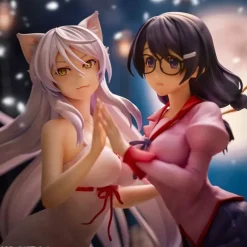 Union Creative Figure*Nekomonogatari Tsubasa Hanekawa Set of 2 Figure JAPAN OFFICIAL