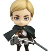 Good Smile Company Nendoroid Attack on Titan Erwin Smith Action Figure JAPAN OFFICIAL ZA-382