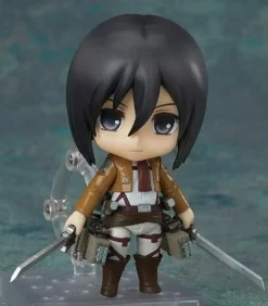 Good Smile Company Figure*Nendoroid Attack on Titan Mikasa Ackerman Action Figure JAPAN OFFICIAL ZA-125