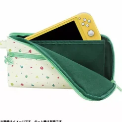 Hori NEW NSW-239 Gathered Animal Crossing Hand Pouch for Nintendo Switch JAPAN