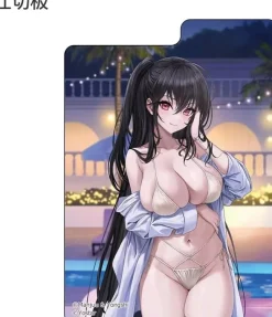 Key-th New Illustration Deck Case Azur Lane Taihou Night Pool JAPAN OFFICIAL