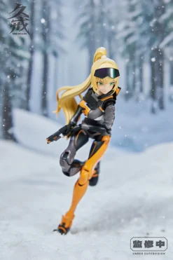 NINE REALMS Figure*Extreme Girl Series Shining Ling Shuang Alloy Action Figure JAPAN