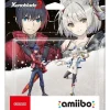 Nintendo amiibo Double Set Xenoblade Series Noah Mio JAPAN OFFICIAL