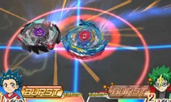 FuRyu Video Game*Nintendo 3DS Beyblade Burst God with Baldur B.B. Evil God Ver (Box Opened)