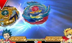 FuRyu Video Game*Nintendo 3DS Beyblade Burst God with Baldur B.B. Evil God Ver (Box Opened)