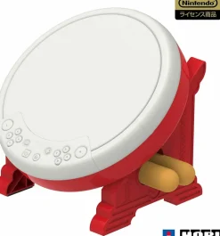 Nintendo Video Game*Switch HORI TAIKO NO TATSUJIN Drum & BACHI Set for Switch JAPAN