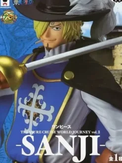 Banpresto One Piece Treasure Cruise World Journey vol.2 Sanji & Reiju 2 Set Figure JAPAN