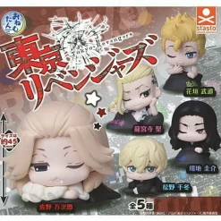 STASTO Figure|Capsule Toy*Onemutan Tokyo Revengers All 5 types set Gacha Complete Capsule Toy JAPAN ZA-95