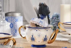 RIBOSE Original Chibi Figure DLC Series Vol.3 Tea Time Cats Cow Cat JAPAN OFFICIAL