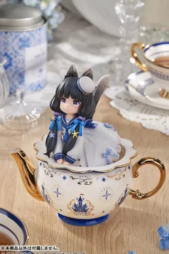 RIBOSE Original Chibi Figure DLC Series Vol.3 Tea Time Cats Cow Cat JAPAN OFFICIAL